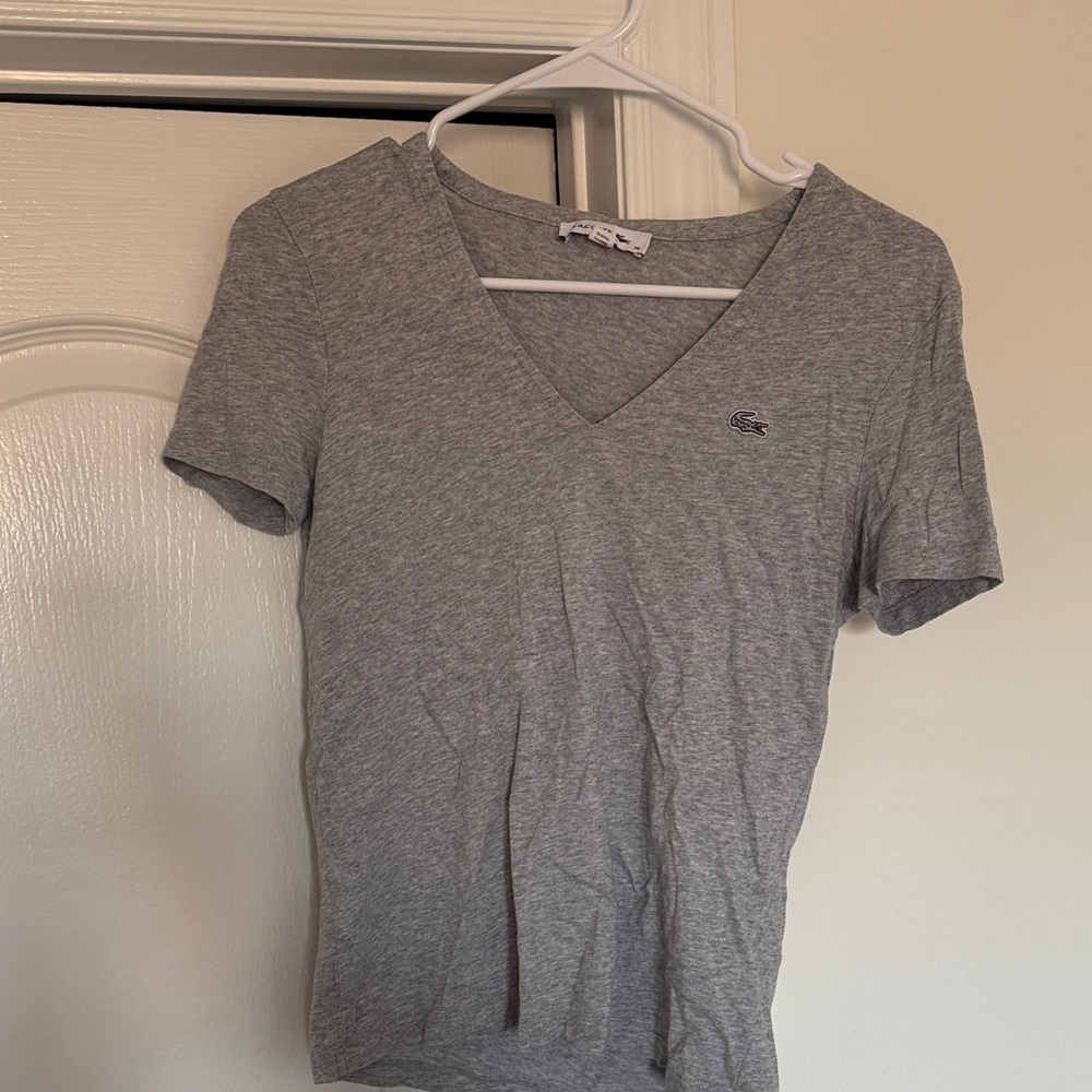 Lacoste tee with logo